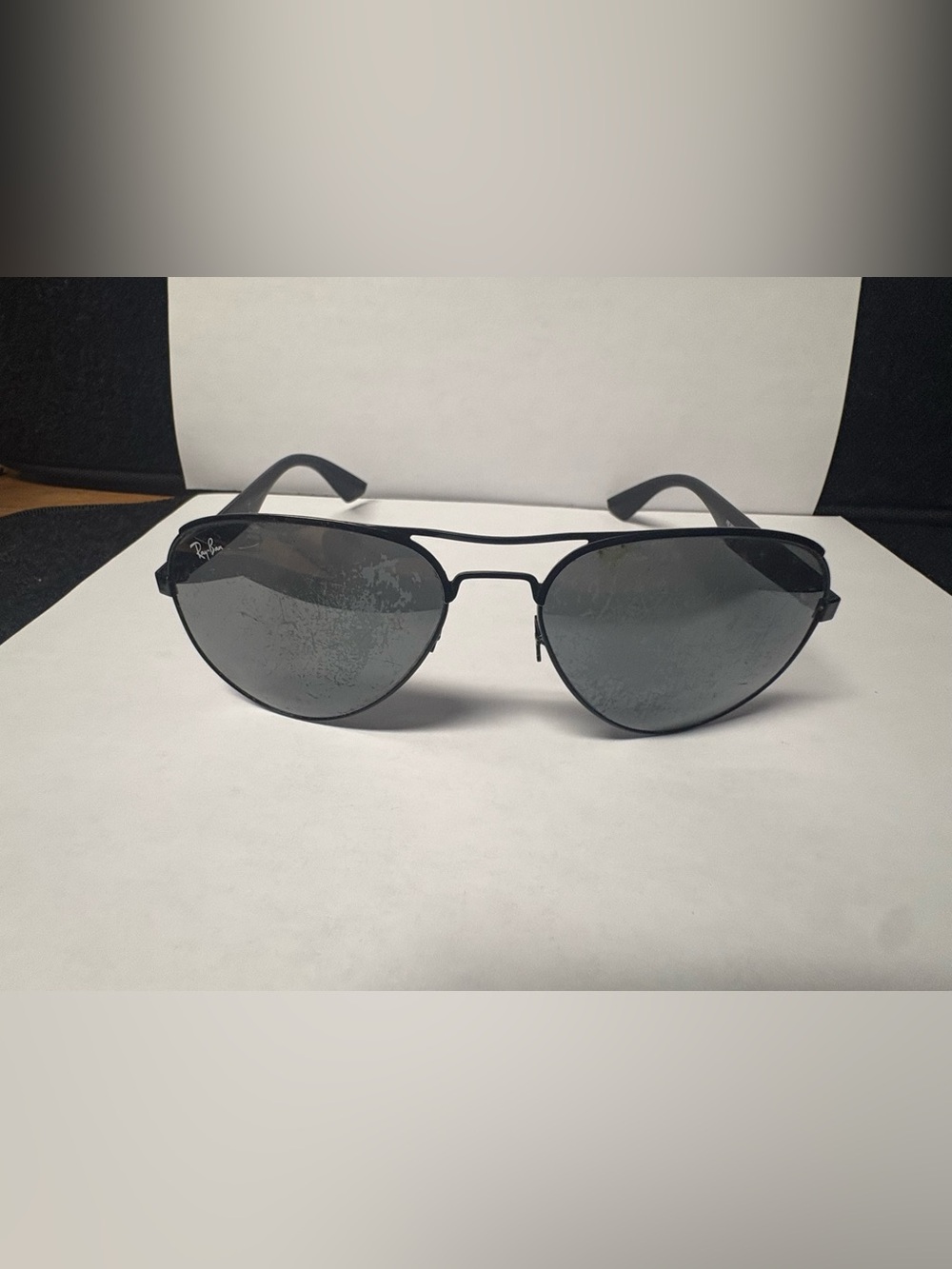 Ray-Ban RB3523 Black Aviator Frames w/ Prescription Lenses